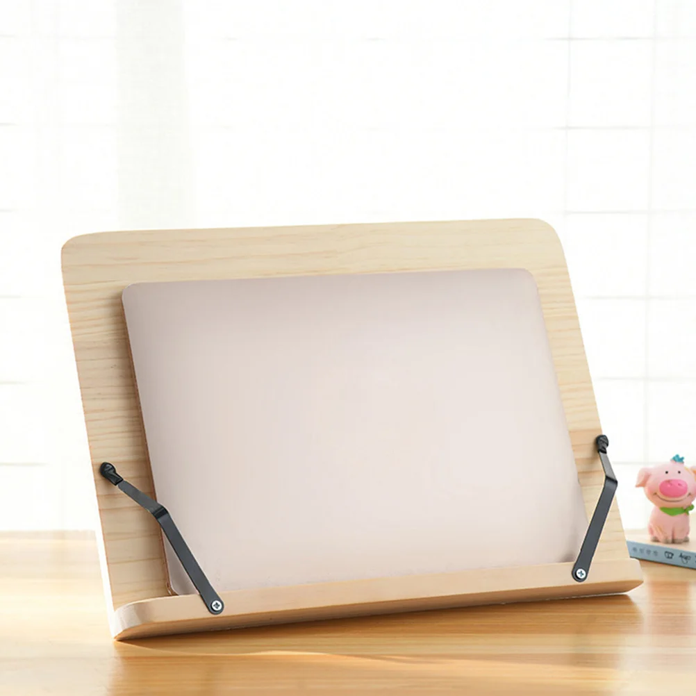 1pc Adjustable Desk Book Stand Reading Rack Foldable Textbook Holder Sturdy Pine Wood Study Hands
1pc Adjustable Desk Book Stand Reading Rack Foldable Textbook Holder Sturdy Pine Wood Study Hands