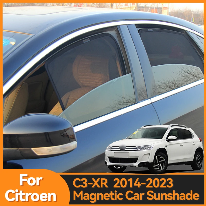 Солнцезащитный козырек для Citroen C3 XR 2014-2023, магнитный солнцезащитный козырек на окно автомобиля, солнцезащитный козырек, защита переднего лобового стекла C3-XR, автомобильная занавеска
Солнцезащитный козырек для Citroen C3 XR 2014-2023, магнитный солнцезащитный козырек на окно автомобиля, солнцезащитный козырек, защита переднего лобового стекла C3-XR, автомобильная занавеска