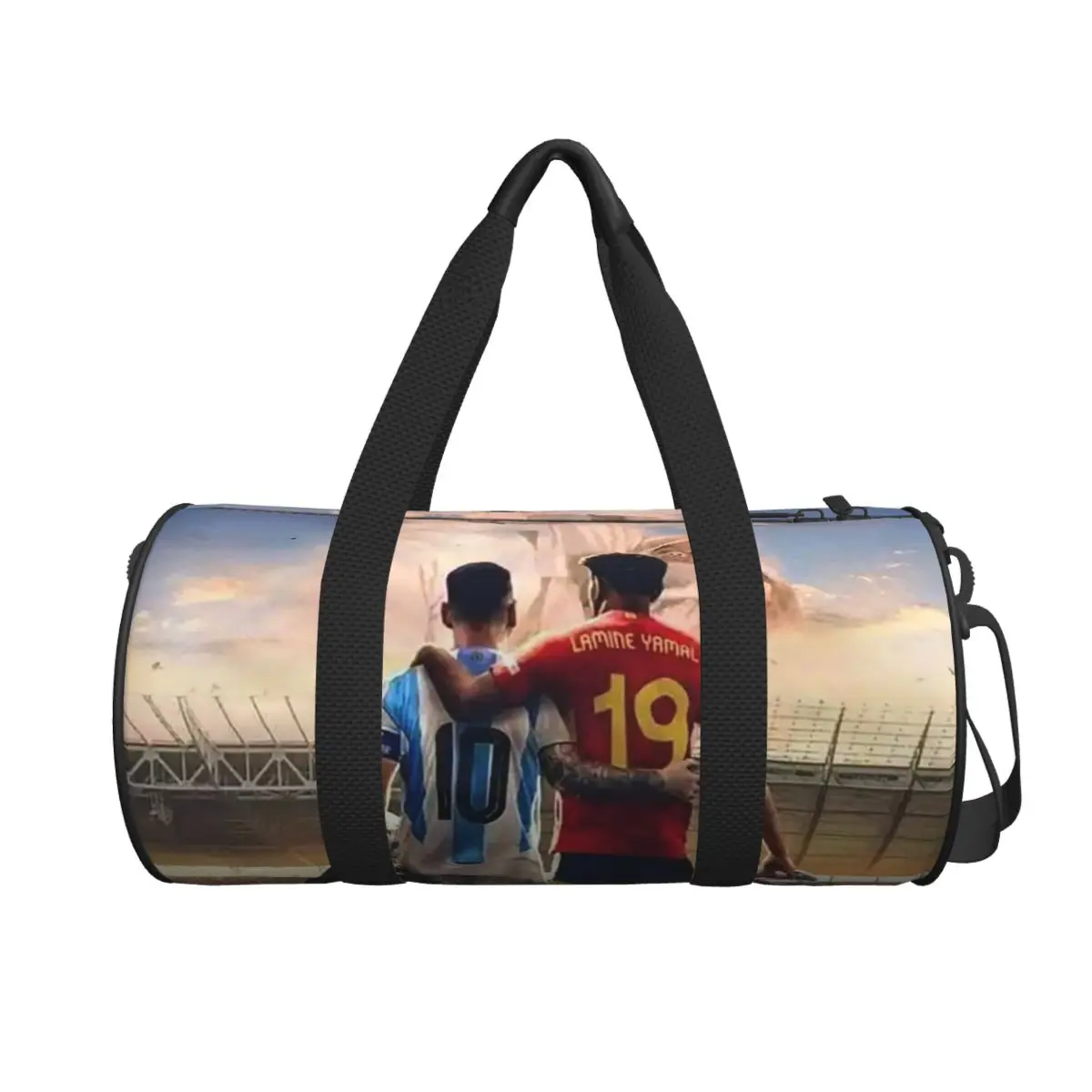 Большая спортивная сумка LY-Lamine Yamal And M-Messi, многофункциональная дорожная сумка Duffle, сумки для фитнеса
Большая спортивная сумка LY-Lamine Yamal And M-Messi, многофункциональная дорожная сумка Duffle, сумки для фитнеса