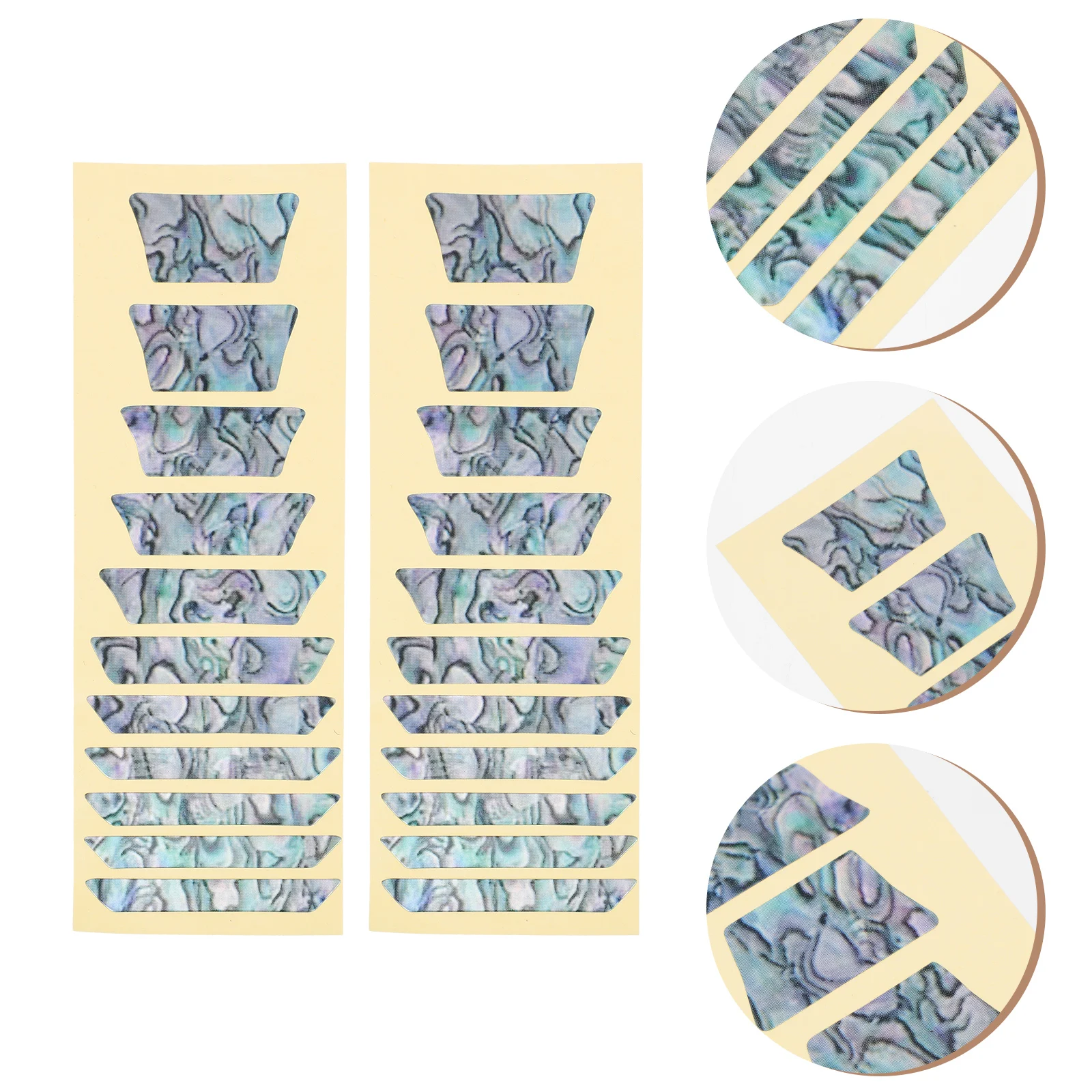 2pcs Guitar Sticker Creative Fretboard Waterproof Pvc Adhesive Decoration Electric Acoustic Instrument Patch Guard Musical
2pcs Guitar Sticker Creative Fretboard Waterproof Pvc Adhesive Decoration Electric Acoustic Instrument Patch Guard Musical