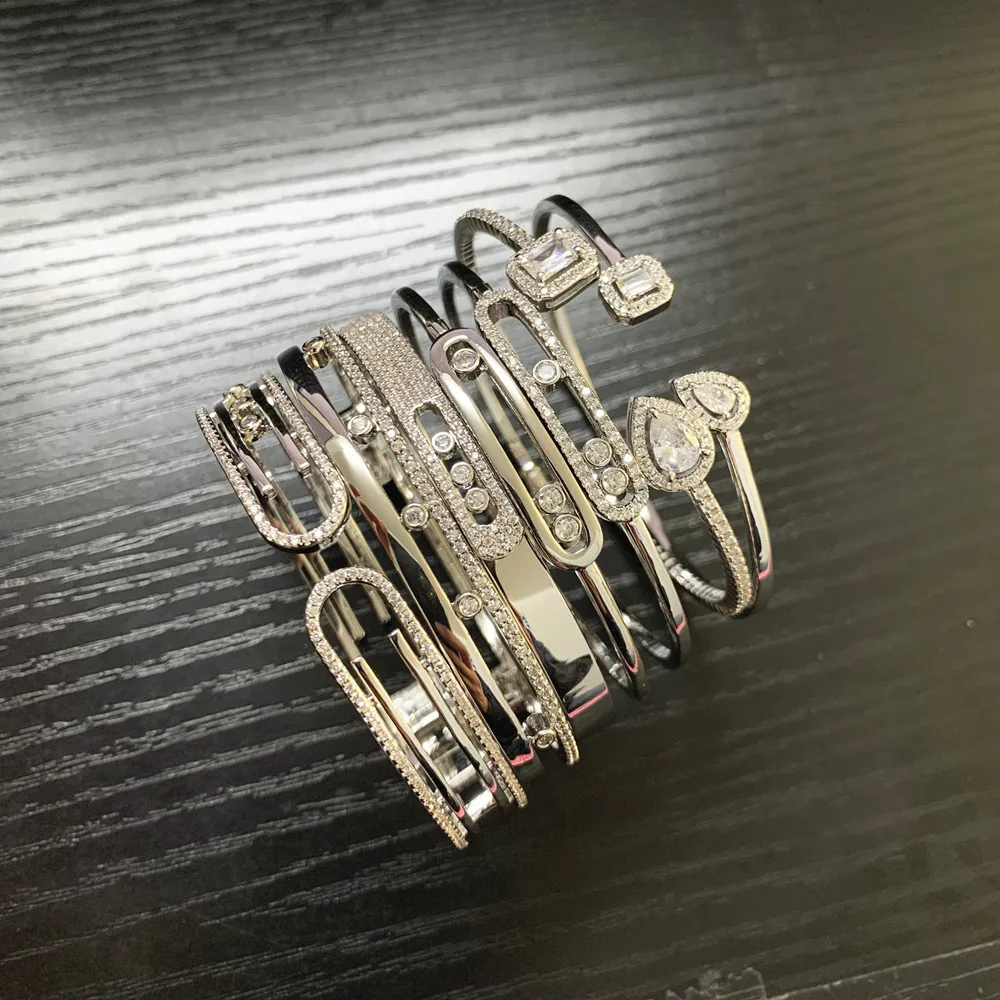 S925 sterling silver bracelet French fashion jewelry brand women's gilded high-quality gift
S925 sterling silver bracelet French fashion jewelry brand women's gilded high-quality gift