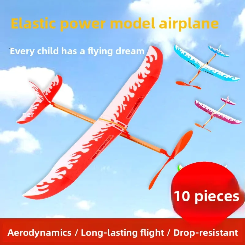 Thunderbird Rubber Band Powered Glider School Competition Special Handmade Assembly Rubber Band Plane Myth God
Thunderbird Rubber Band Powered Glider School Competition Special Handmade Assembly Rubber Band Plane Myth God