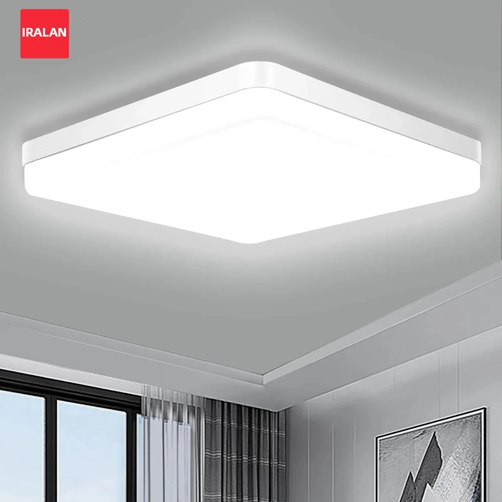 IRALAN LED Ceiling Lights for 18W 24W 36W 48W Square Led Ceiling Lamp Living Lighting Home Appliance Lighting Fixtures
IRALAN LED Ceiling Lights for 18W 24W 36W 48W Square Led Ceiling Lamp Living Lighting Home Appliance Lighting Fixtures