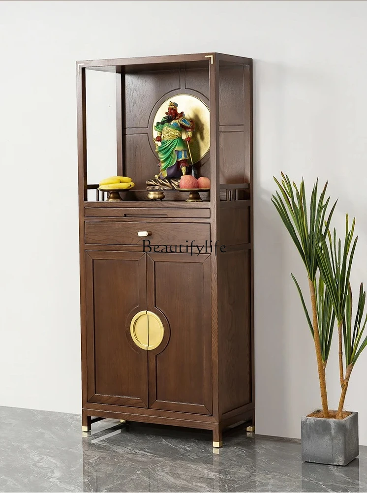 New Chinese solid wood Buddhist niche vertical cabinet Modern light luxury Buddhist platform household high cabinet
New Chinese solid wood Buddhist niche vertical cabinet Modern light luxury Buddhist platform household high cabinet