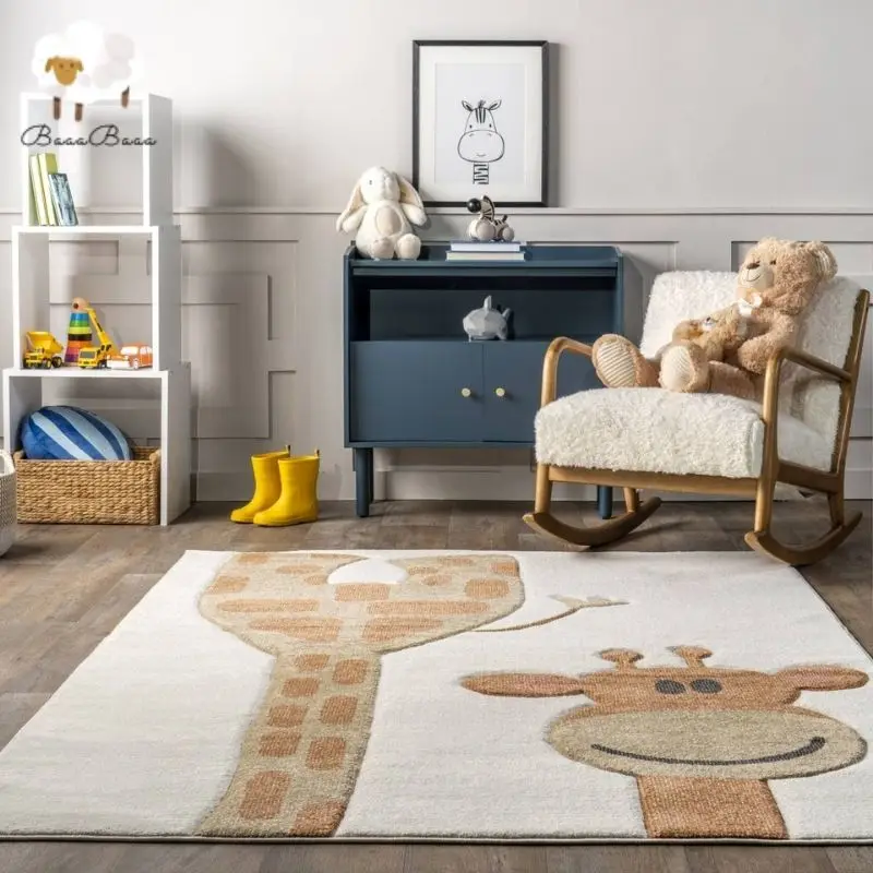 Giraffe Kids Bedroom Rugs Fluffy Carpet For Living Room Soft Furry Foot Mat Hairy Nursery Play Mat For Children Plush Babi Mats
Giraffe Kids Bedroom Rugs Fluffy Carpet For Living Room Soft Furry Foot Mat Hairy Nursery Play Mat For Children Plush Babi Mats