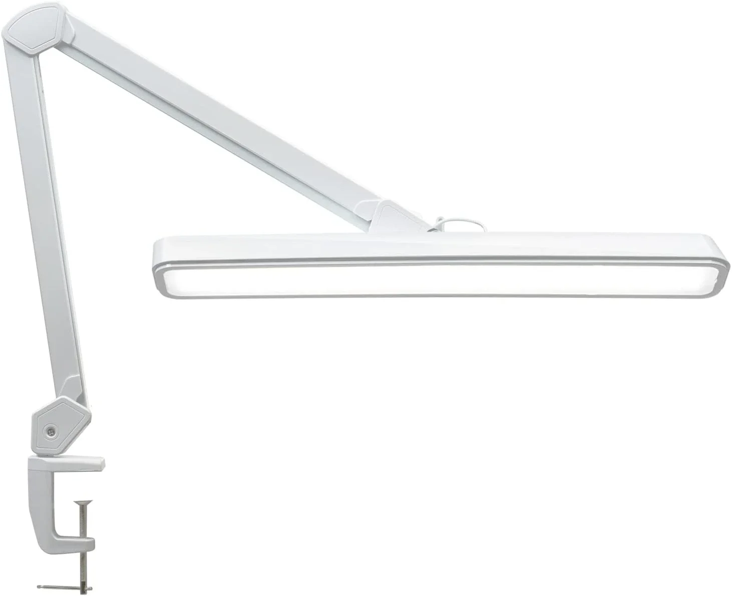 LED Architect Desk Lamp with Clamp, Metal Swing Arm 2000 Lumens Dimming Office Table Lamp, 234PCS Bright LEDs, 24W, 5 Color
LED Architect Desk Lamp with Clamp, Metal Swing Arm 2000 Lumens Dimming Office Table Lamp, 234PCS Bright LEDs, 24W, 5 Color