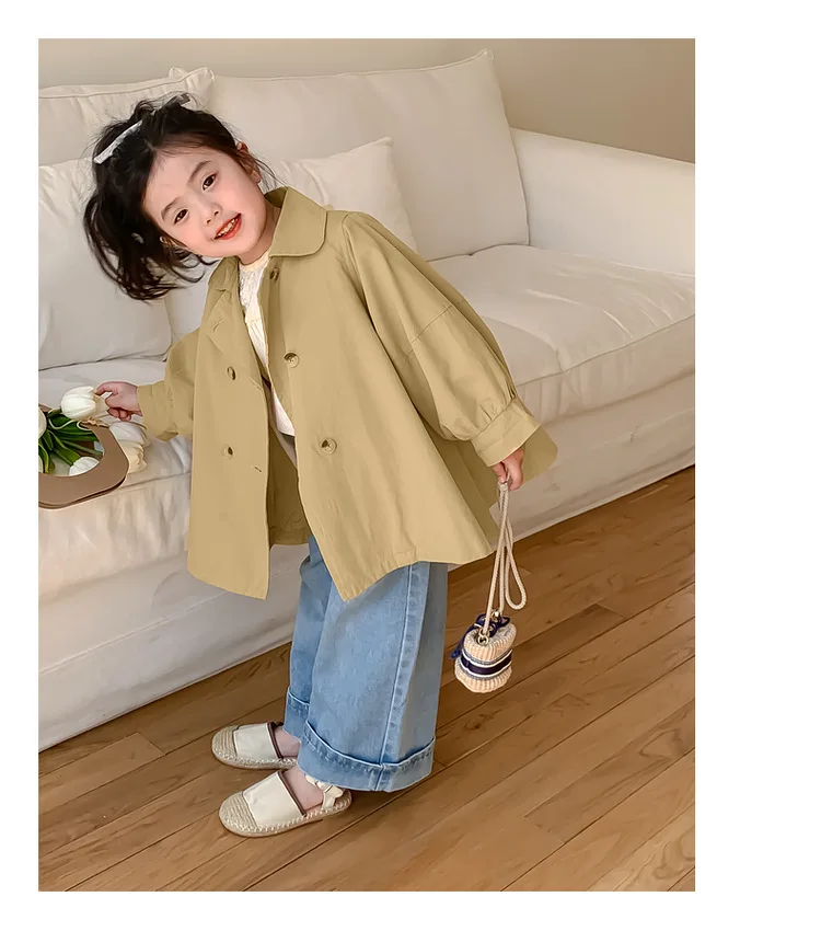 Girls Windbreaker Jacket Spring and Autumn 2026 New Fashionable and Simple Top
Girls Windbreaker Jacket Spring and Autumn 2026 New Fashionable and Simple Top