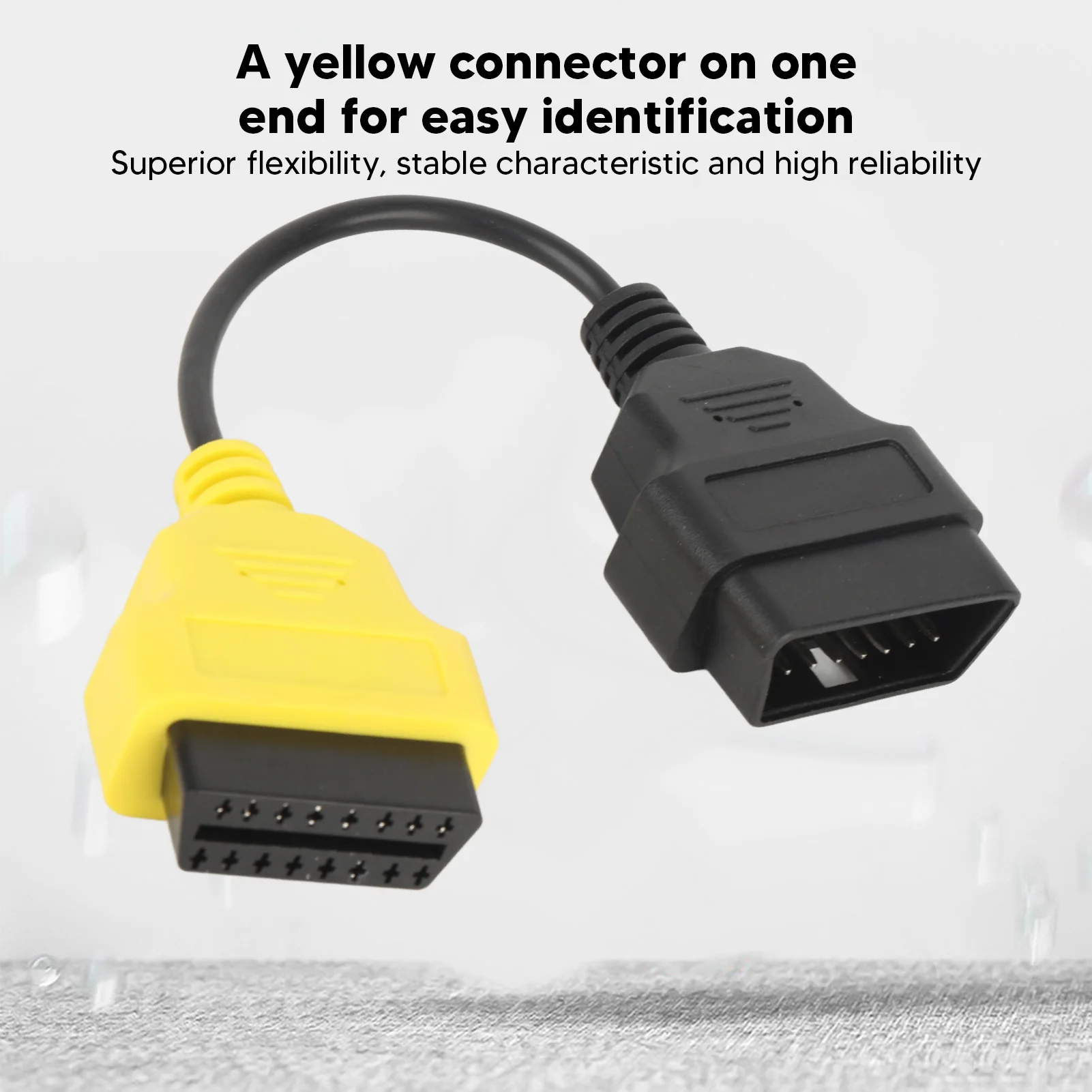 Кабель-адаптер OBD2 для диагностики, замена диагностического кабеля OBD2 для сканера ЭБУ
Кабель-адаптер OBD2 для диагностики, замена диагностического кабеля OBD2 для сканера ЭБУ