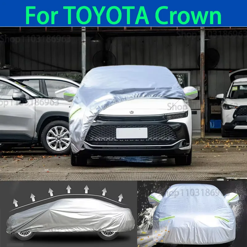 Для TOYOTA Crown автомобильный чехол пылезащитный уличный Крытый УФ-Снег устойчивый к солнцу и воде непромокаемый чехол для автомобиля
Для TOYOTA Crown автомобильный чехол пылезащитный уличный Крытый УФ-Снег устойчивый к солнцу и воде непромокаемый чехол для автомобиля