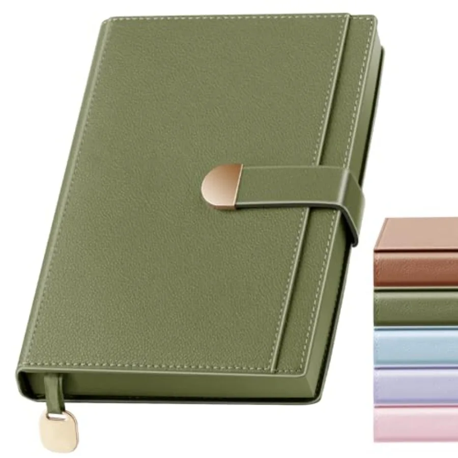 Lined Journal Notebook for Men Women, 300 Numbered Pages Work Notebook with Buckle Closure, 100GSM A5 Hardcover Journaling Note
Lined Journal Notebook for Men Women, 300 Numbered Pages Work Notebook with Buckle Closure, 100GSM A5 Hardcover Journaling Note