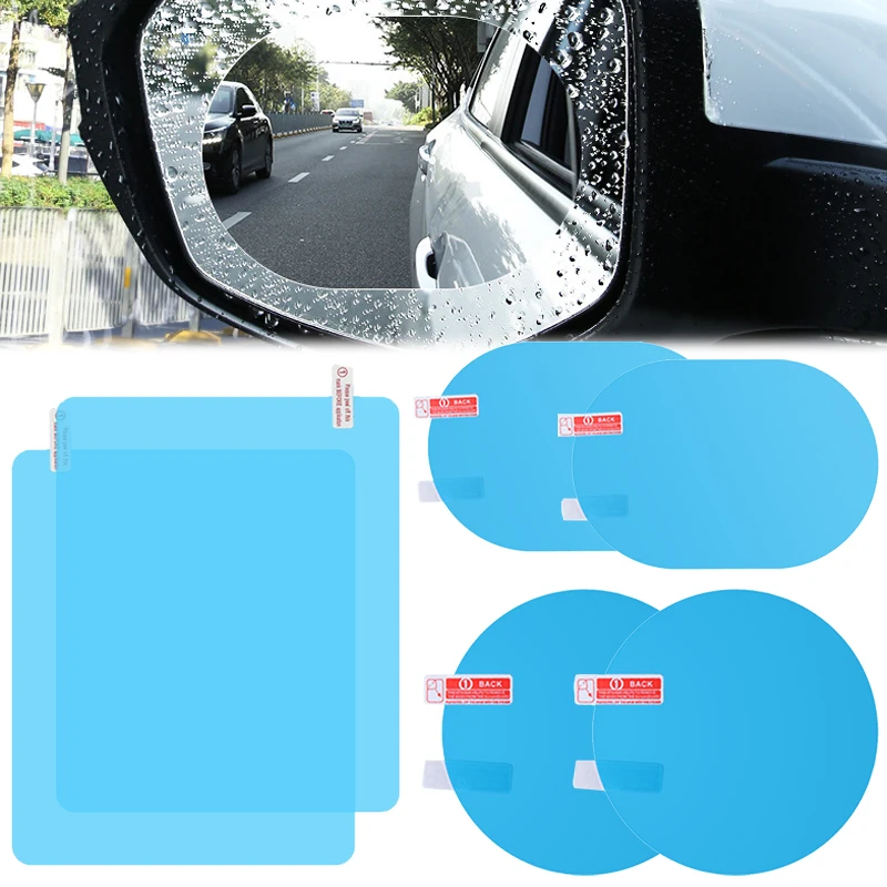2/4Pcs Car Rainproof Clear Film Rearview Mirror Protective Anti Fog Waterproof Film Auto Sticker Accessories Universal
2/4Pcs Car Rainproof Clear Film Rearview Mirror Protective Anti Fog Waterproof Film Auto Sticker Accessories Universal
