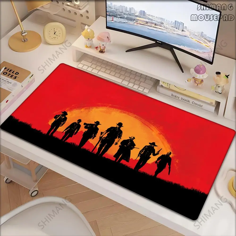 90x40CM Large Gaming Keyboard Mouse Pad Red Dead Redemption 2 Mousepad Computer Gamer Tablet Desk Mat XXL Office Play Mice Mats
90x40CM Large Gaming Keyboard Mouse Pad Red Dead Redemption 2 Mousepad Computer Gamer Tablet Desk Mat XXL Office Play Mice Mats