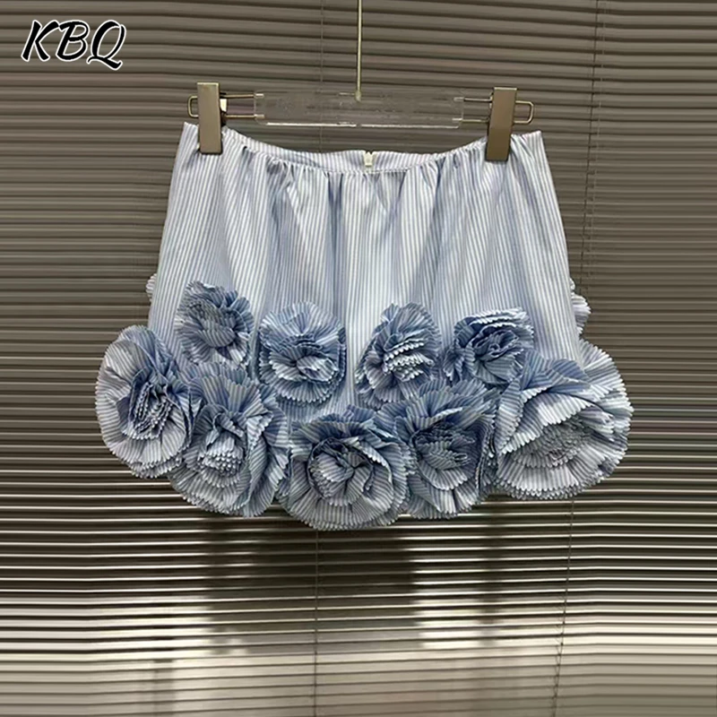 KBQ Solid Spliced Appliques A Line Skirts For Women High Waist Patchwork Zipper Folds Design Sense Skirt Female Fashion Style
KBQ Solid Spliced Appliques A Line Skirts For Women High Waist Patchwork Zipper Folds Design Sense Skirt Female Fashion Style