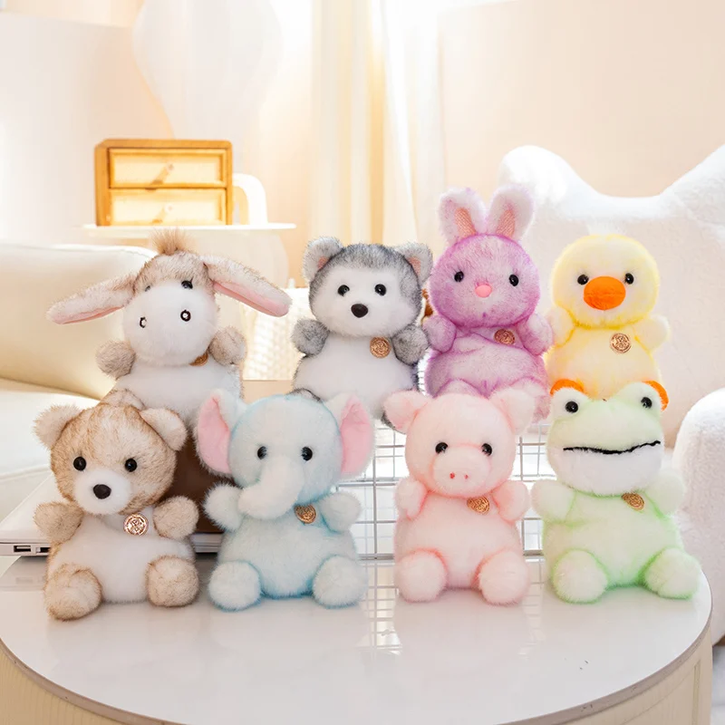 11cm Plush Pendant Companion Doll Stuffed Animal Toy Featuring Rabbit Pig Elephant Bear Frog Designs for Kids Christmas Gift
11cm Plush Pendant Companion Doll Stuffed Animal Toy Featuring Rabbit Pig Elephant Bear Frog Designs for Kids Christmas Gift