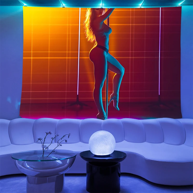 VIKAMA Retro Neon Woman Grid Tapestry, 80s Synthwave Art Wall Hanging for Bedroom, Living Room, Game Room, Aesthetic Home Decor
VIKAMA Retro Neon Woman Grid Tapestry, 80s Synthwave Art Wall Hanging for Bedroom, Living Room, Game Room, Aesthetic Home Decor