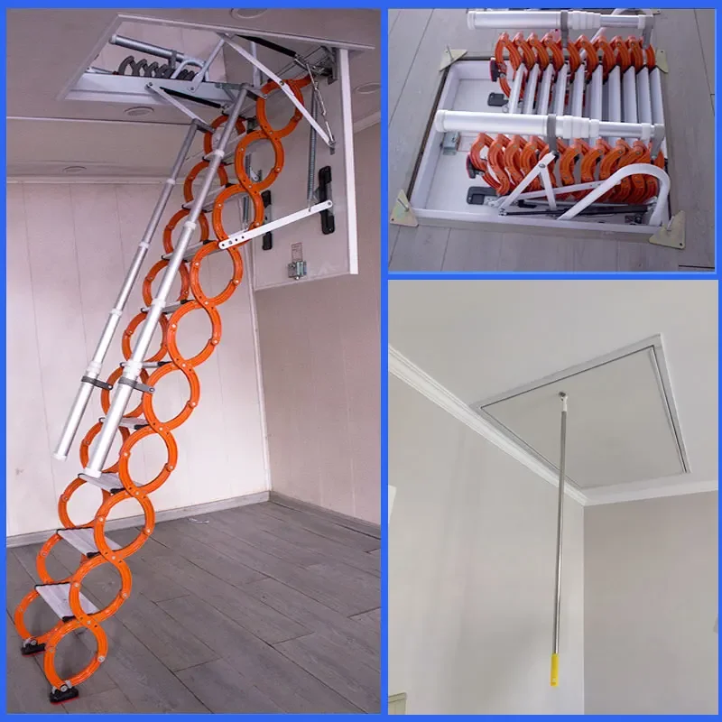Telescopic staircase loft household electric indoor lift duplex partition shrinkage invisible stretch folding automatic
Telescopic staircase loft household electric indoor lift duplex partition shrinkage invisible stretch folding automatic