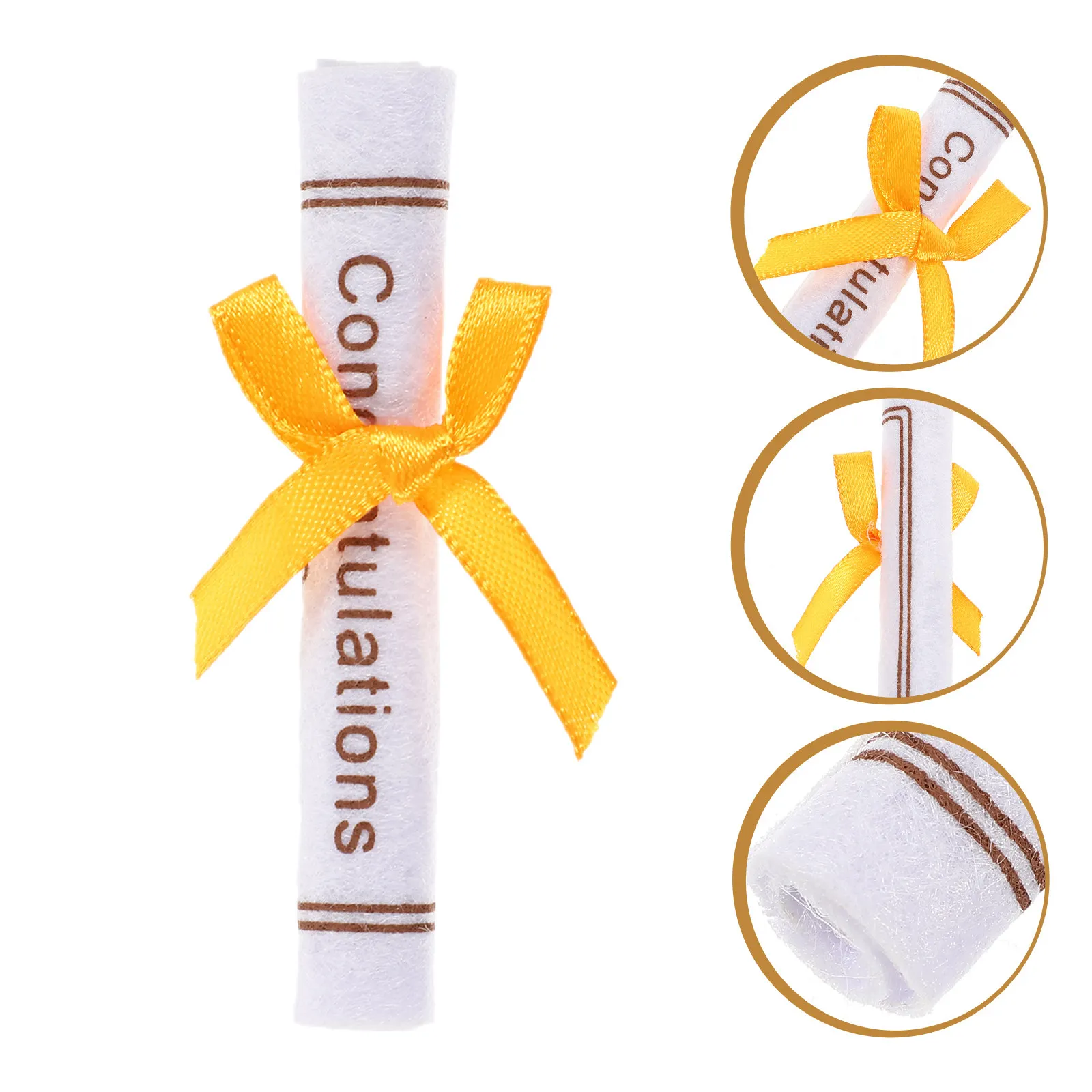 25Pcs Graduation Party Decor Non-Woven Certificate Scroll Mini Landscape Ornament for College Graduation Desktop Decoration Grad
25Pcs Graduation Party Decor Non-Woven Certificate Scroll Mini Landscape Ornament for College Graduation Desktop Decoration Grad
