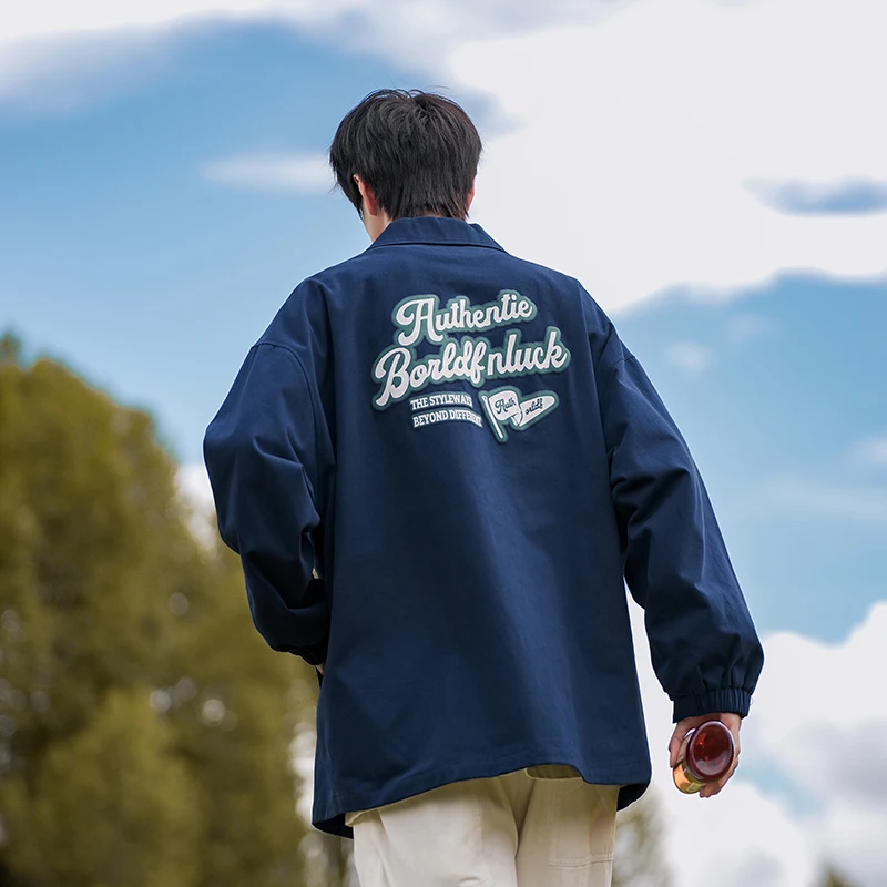 Мужская демисезонная куртка с воротником-стойкой, декорированная молнией, с принтом, повседневная, модная, молодежная, ветрозащитная, с длинными рукавами
Мужская демисезонная куртка с воротником-стойкой, декорированная молнией, с принтом, повседневная, модная, молодежная, ветрозащитная, с длинными рукавами