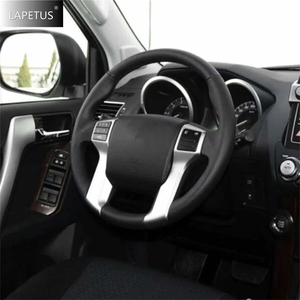 Auto Steering Wheel Button Frame Decor Cover Trim ABS Matte Interior Accessories For Toyota Land Cruiser Prado FJ150 2014 - 2020
Auto Steering Wheel Button Frame Decor Cover Trim ABS Matte Interior Accessories For Toyota Land Cruiser Prado FJ150 2014 - 2020