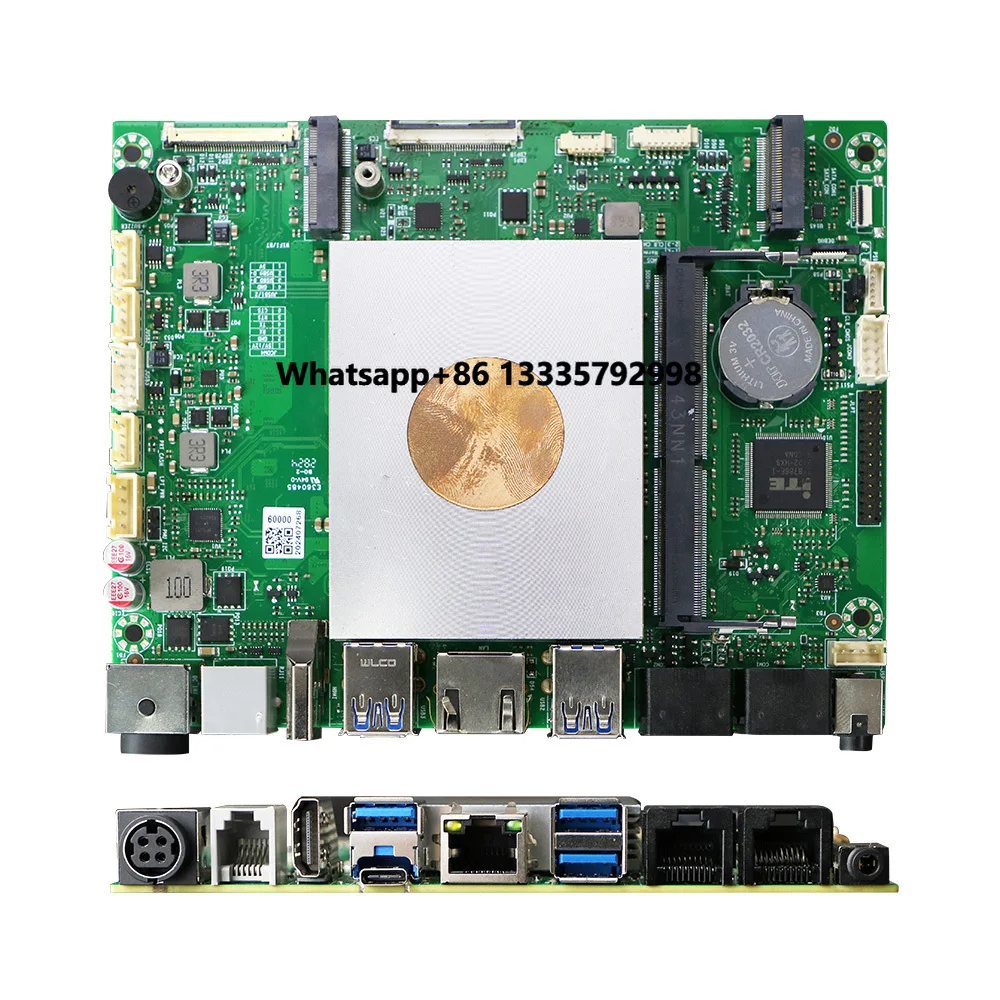 High Compatibility Embedded Motherboard Core 12th Gen Power Consumption Self-service End 150*120mm Onboard Processor
High Compatibility Embedded Motherboard Core 12th Gen Power Consumption Self-service End 150*120mm Onboard Processor