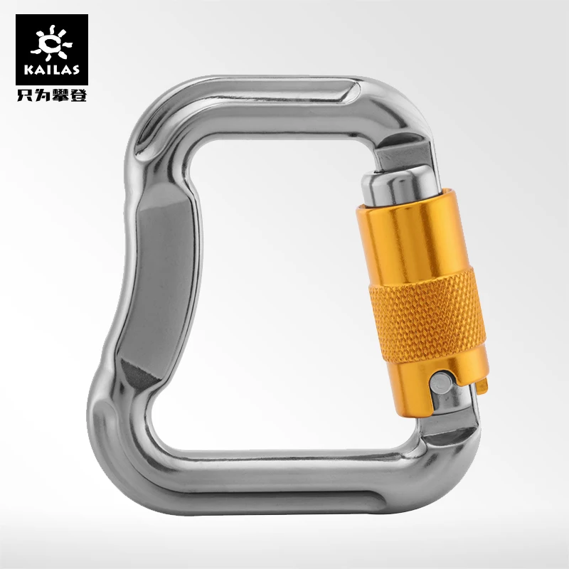 KAILAS Zip Trapezoidal Main Lock High Strength 7075 Aluminum Alloy Triple Automatic Locking KE250005
KAILAS Zip Trapezoidal Main Lock High Strength 7075 Aluminum Alloy Triple Automatic Locking KE250005