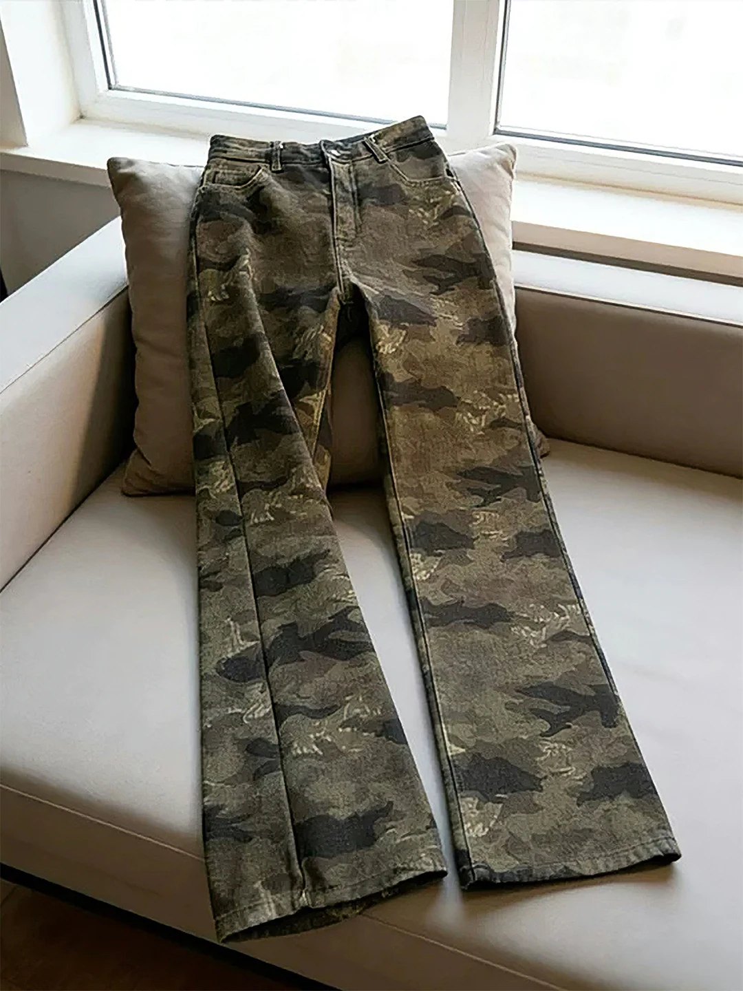 American Vibe Camouflage Men's Jeans Spring Autumn Loose Fit Casual Straight Leg Workwear Trousers Clean Fit Bootcut Jeans
American Vibe Camouflage Men's Jeans Spring Autumn Loose Fit Casual Straight Leg Workwear Trousers Clean Fit Bootcut Jeans