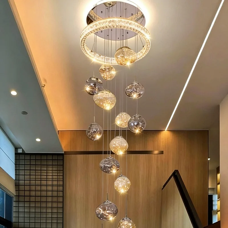 Modern Stair chandelier Pendant lights indoor lighting Ceiling lamp hanging light led Chandeliers for living room indoor lightin
Modern Stair chandelier Pendant lights indoor lighting Ceiling lamp hanging light led Chandeliers for living room indoor lightin