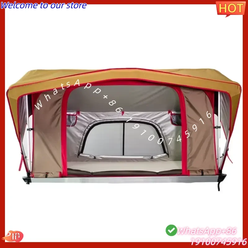 2026Hot DIY King Van Truck Soft Cover RTS Canvas Fabric Car Camping Roof Tent DIY Tent
2026Hot DIY King Van Truck Soft Cover RTS Canvas Fabric Car Camping Roof Tent DIY Tent