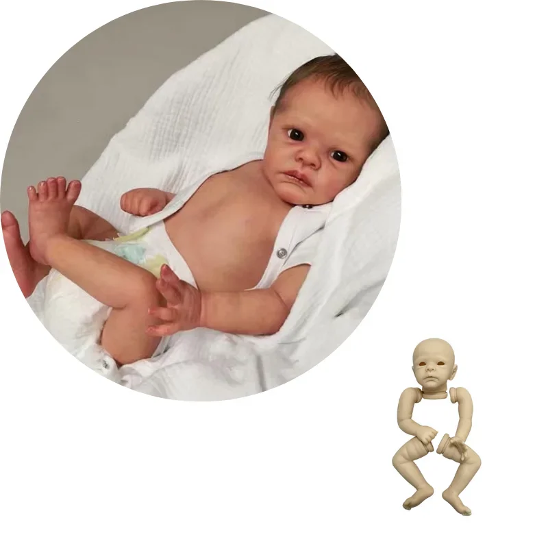 17 Inch Blank Kit Henley Bebe Reborn Baby Dolls Unassembled Molds Vinyl Unpainted Parts 43cm Blank Reborn Doll Kits
17 Inch Blank Kit Henley Bebe Reborn Baby Dolls Unassembled Molds Vinyl Unpainted Parts 43cm Blank Reborn Doll Kits