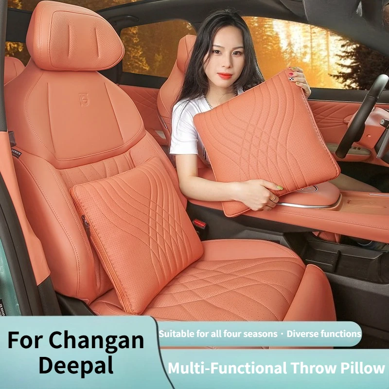 For Changan Deepal S07 S7 S09 S05 SL03 L07 Multi-Functional Throw Pillow Air Conditioner Quilt Pillow Blanket Interior Accessory
For Changan Deepal S07 S7 S09 S05 SL03 L07 Multi-Functional Throw Pillow Air Conditioner Quilt Pillow Blanket Interior Accessory