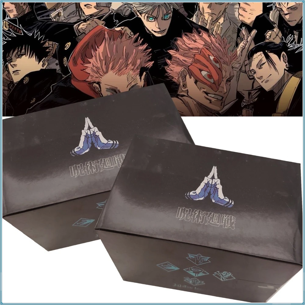 Jujutsu Kaisen Anime Collection Card Bricks Q-version Cartoon Cute Coffee Shop Theme Character Cards High Quality Trendy Gifts
Jujutsu Kaisen Anime Collection Card Bricks Q-version Cartoon Cute Coffee Shop Theme Character Cards High Quality Trendy Gifts