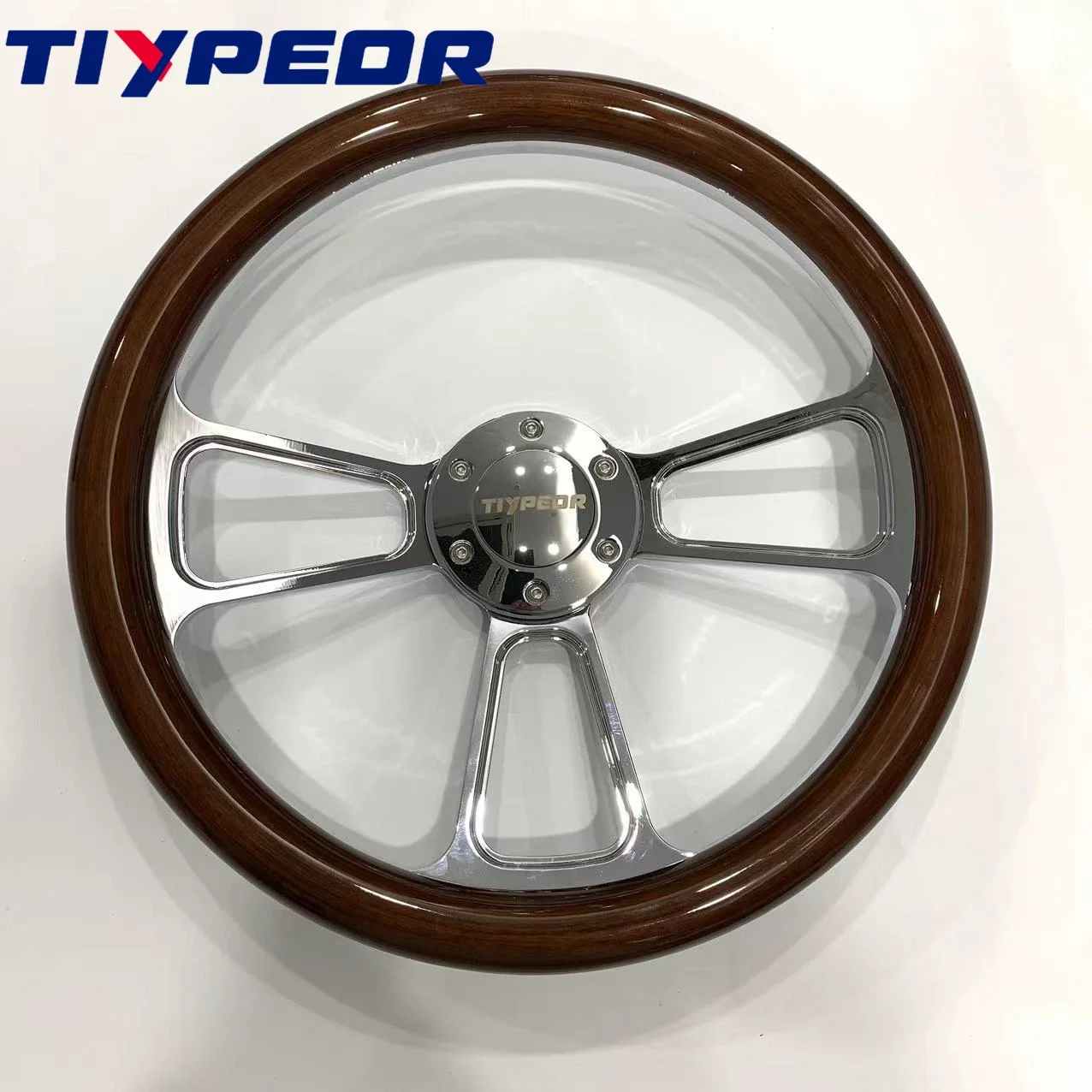 Tiypeor Classic Solid wood material 350mm South Korea golf cart steering wheel with Accessories
Tiypeor Classic Solid wood material 350mm South Korea golf cart steering wheel with Accessories