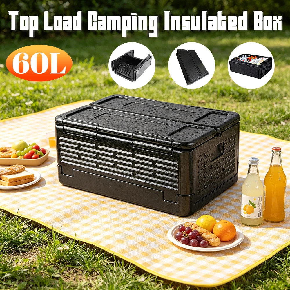 Top Load Camping Insulated Box Lightweight Foldable Food Pan Carrier Multipurpose Cooler Fresh Box for Outdoor Camping
Top Load Camping Insulated Box Lightweight Foldable Food Pan Carrier Multipurpose Cooler Fresh Box for Outdoor Camping