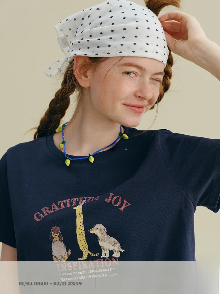 Rina Berry Slimming Cartoon Print T-irt oulder Width Regular Blue Summer ort Sve Commute Sle Cotton Casual Top
Rina Berry Slimming Cartoon Print T-irt oulder Width Regular Blue Summer ort Sve Commute Sle Cotton Casual Top