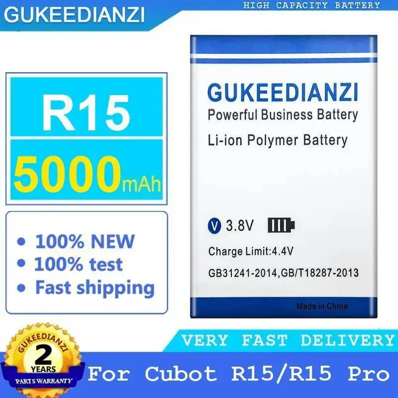 5000mAh Mobile Phone Battery For Cubot R15 R15 Pro Reliable Power Supply R15
5000mAh Mobile Phone Battery For Cubot R15 R15 Pro Reliable Power Supply R15