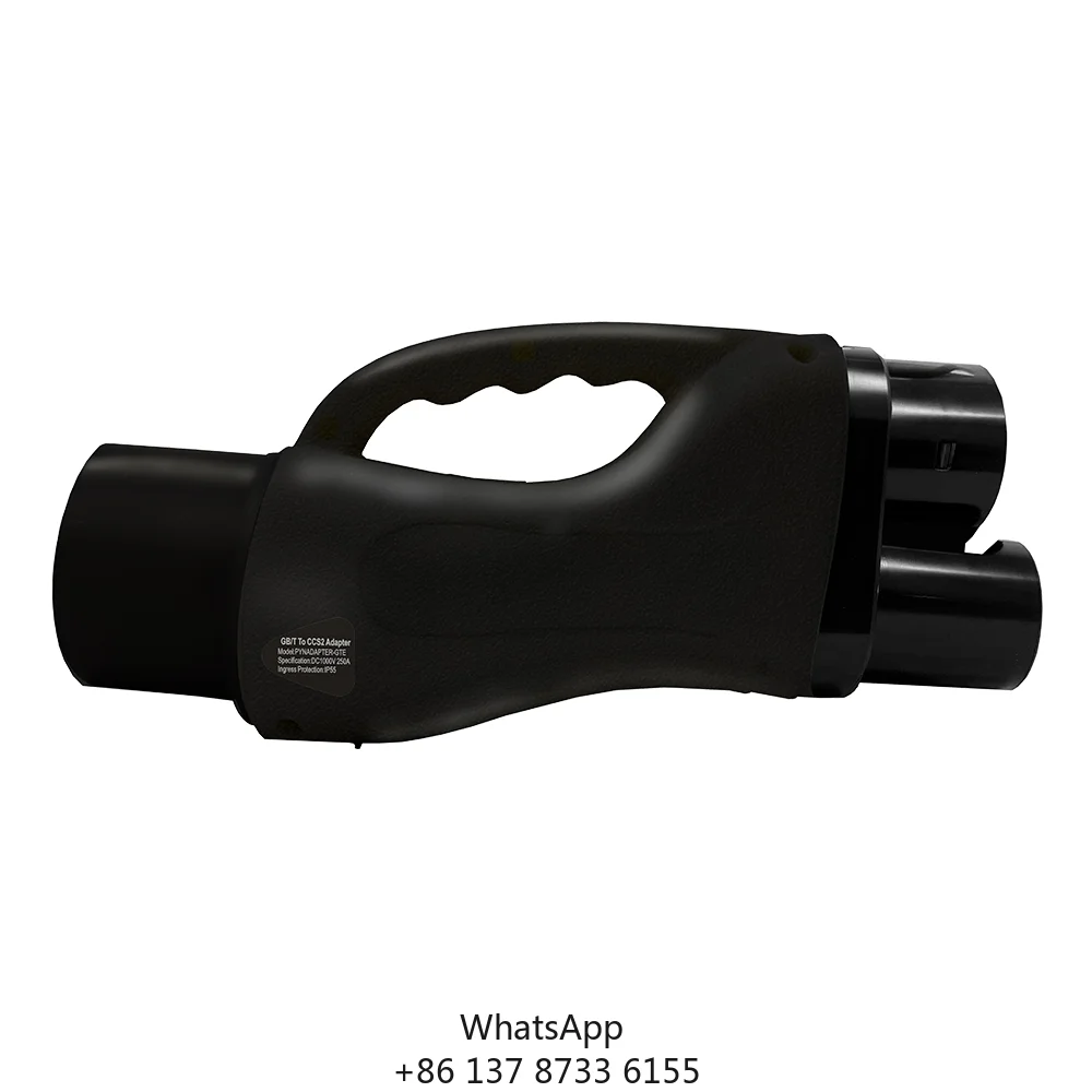 New Design Electric Vehicle Charging Adapter 1000V DC 300A Ev Charger Connectors GBT To Combo CCS2 Adapter
New Design Electric Vehicle Charging Adapter 1000V DC 300A Ev Charger Connectors GBT To Combo CCS2 Adapter