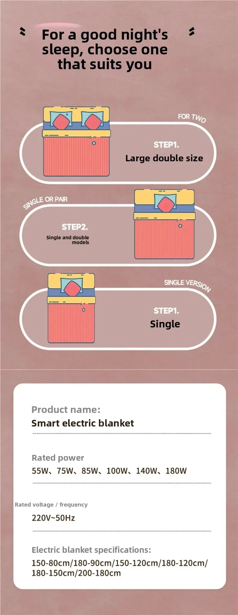 Good 200*180 Electric Blanket Single and Double Electric Mattress Dual Control Temperature Control Household Floor Heating Syste
Good 200*180 Electric Blanket Single and Double Electric Mattress Dual Control Temperature Control Household Floor Heating Syste