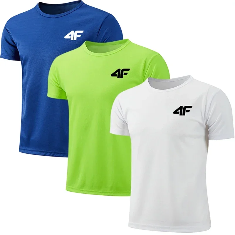 3 sets of men's sports exercise T-shirts, summer sports running short-sleeved quick-drying outdoor men's fitness marathon high-i
3 sets of men's sports exercise T-shirts, summer sports running short-sleeved quick-drying outdoor men's fitness marathon high-i