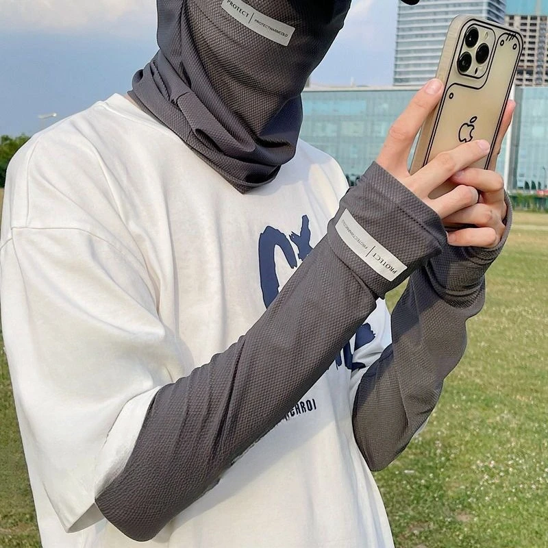 Ice Silk Arm Sleeves Men Loose Fit Big Size UV Protection Cooling Breathable for Summer Driving Cycling Super Soft Non Slip
Ice Silk Arm Sleeves Men Loose Fit Big Size UV Protection Cooling Breathable for Summer Driving Cycling Super Soft Non Slip