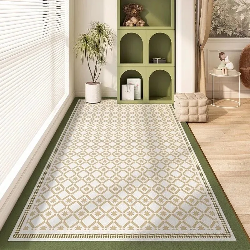 Modern Green Base Style PVC Leather Kitchen Rug Waterproof Oil-proof Stain-resistant Carpet Large Area Non-slip Floor Mats Tapis
Modern Green Base Style PVC Leather Kitchen Rug Waterproof Oil-proof Stain-resistant Carpet Large Area Non-slip Floor Mats Tapis