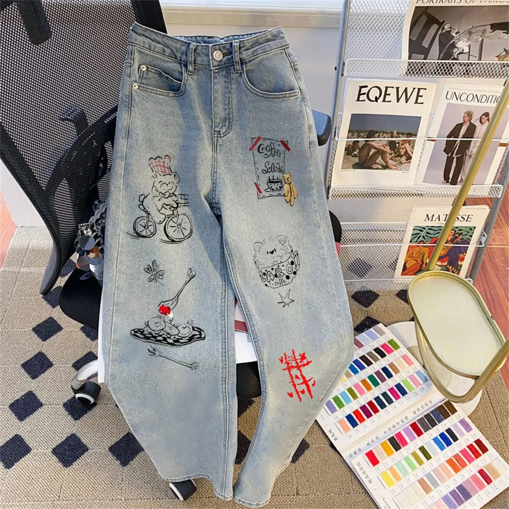 Retro Washed Slimming High Waist Wide Leg Jeans Men Women Summer Fashion Straight Cut Loose Fit Versatile Denim Pants
Retro Washed Slimming High Waist Wide Leg Jeans Men Women Summer Fashion Straight Cut Loose Fit Versatile Denim Pants