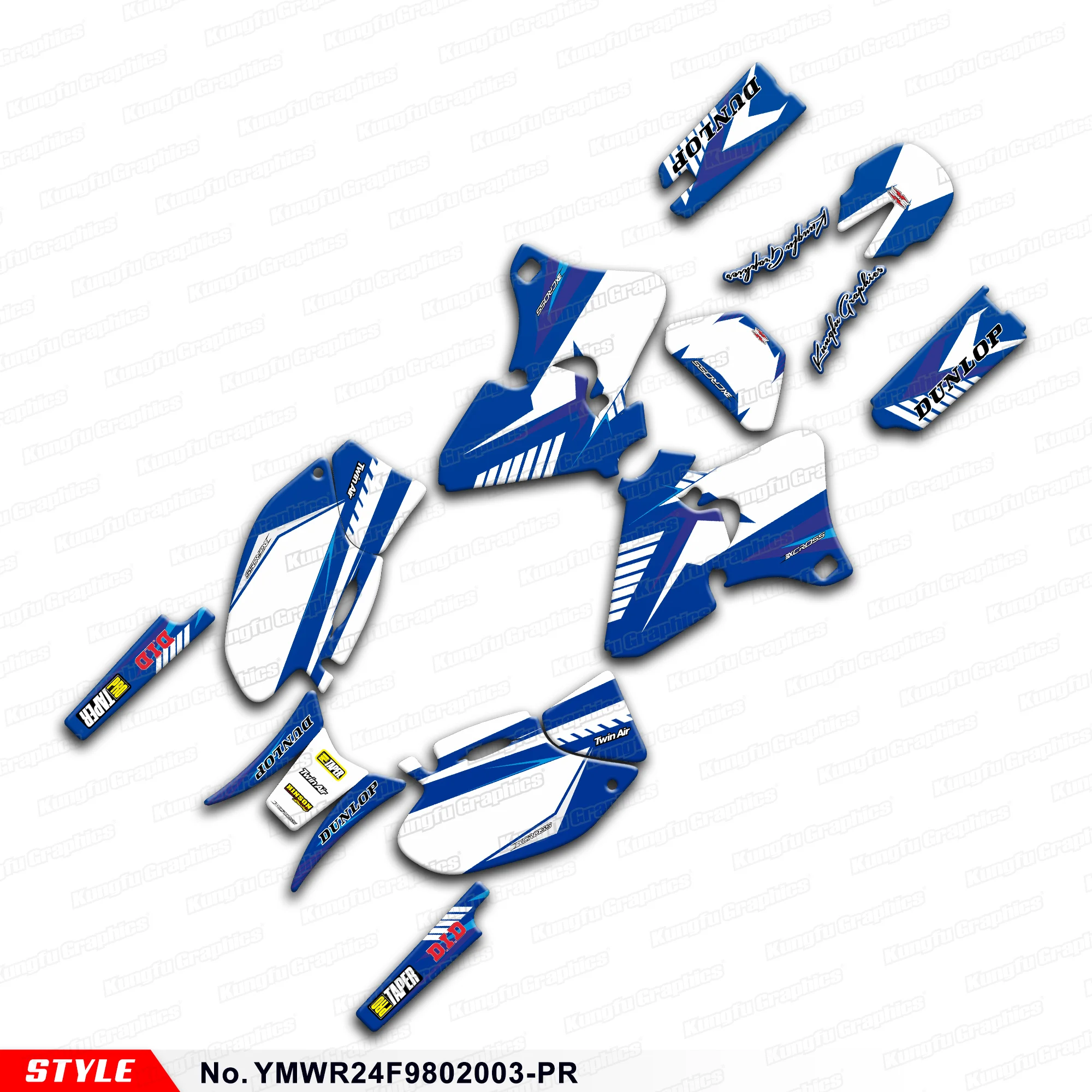 Motorcycle Decals Laminated Decals for Yamaha WRF 250 400 426 1998 1999 2000 2001 2002, YMWR24F9802003-PR
Motorcycle Decals Laminated Decals for Yamaha WRF 250 400 426 1998 1999 2000 2001 2002, YMWR24F9802003-PR