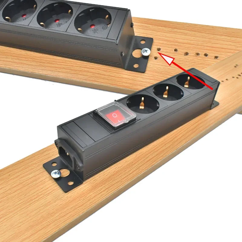EU socket PDU Power strip C14 port Network cabinet rack with overload protection output wall mountedNo extension cable
EU socket PDU Power strip C14 port Network cabinet rack with overload protection output wall mountedNo extension cable