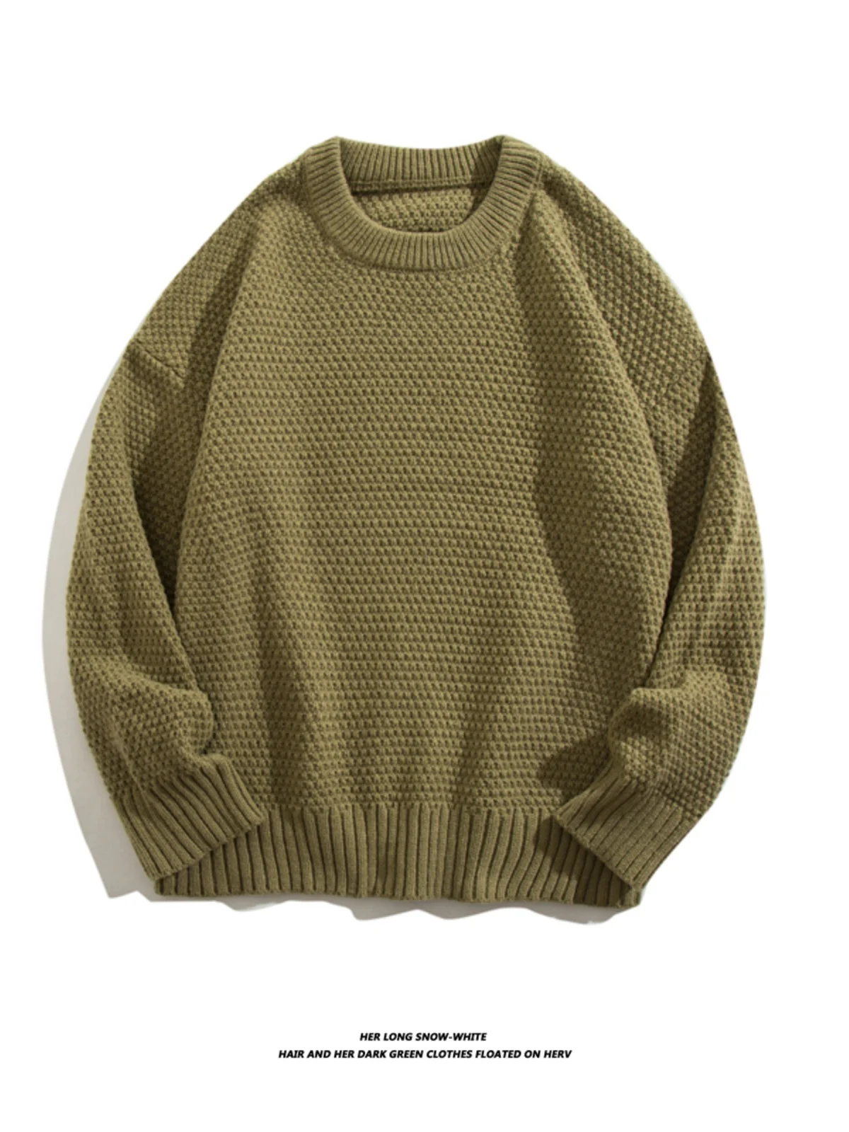 Мужской вязаный свитер с узором «Сли Пайн», зимний, утепленный, повседневный, с круглым вырезом, длинными рукавами, свободного кроя, модный, урбанский стиль
Мужской вязаный свитер с узором «Сли Пайн», зимний, утепленный, повседневный, с круглым вырезом, длинными рукавами, свободного кроя, модный, урбанский стиль