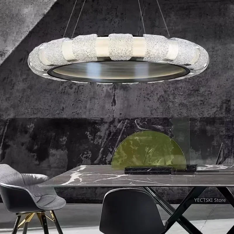 GHEUVNJ Nordic minimalist luxury bedroom, study room, dining room, creative model room, soft decoration living glass chandelie
GHEUVNJ Nordic minimalist luxury bedroom, study room, dining room, creative model room, soft decoration living glass chandelie