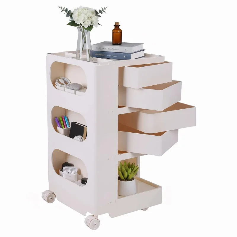 Modern Rotating Trolley with Wheels Creative Multi-layer Storage Cart Large Capacity for Beauty Salon/Hairdresser
Modern Rotating Trolley with Wheels Creative Multi-layer Storage Cart Large Capacity for Beauty Salon/Hairdresser
