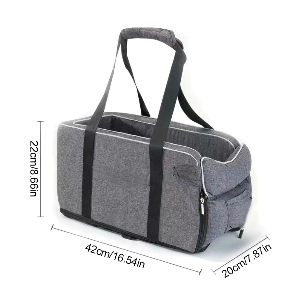 Multipurpose Center Console Dog Car Seat with Shoulder Straps Puppy Dog Bed Comfortable Pet Car Seat for Dogs & Cats
Multipurpose Center Console Dog Car Seat with Shoulder Straps Puppy Dog Bed Comfortable Pet Car Seat for Dogs & Cats