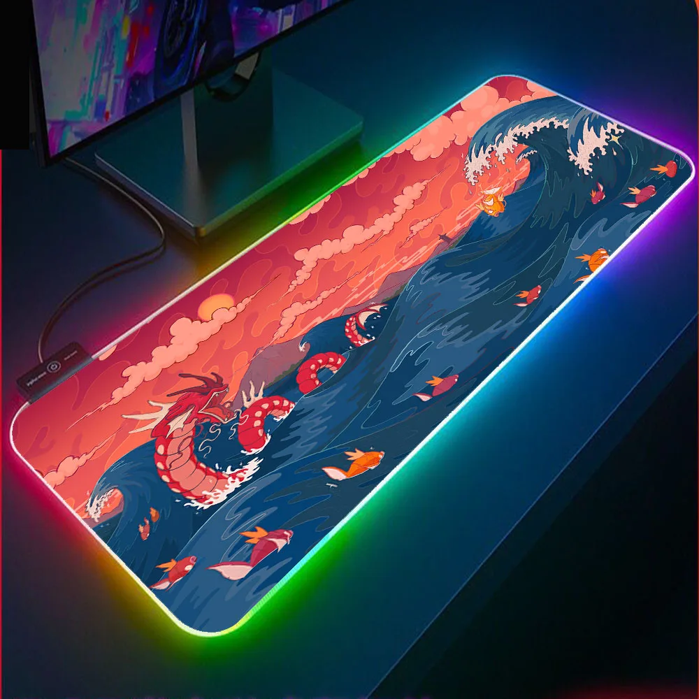 Anime Ocean Dragon Mouse Pad RGB Laptop Office Light-emitting LED Suitable for Anime Lovers Game Accessories Gamers USB Pad Desk
Anime Ocean Dragon Mouse Pad RGB Laptop Office Light-emitting LED Suitable for Anime Lovers Game Accessories Gamers USB Pad Desk