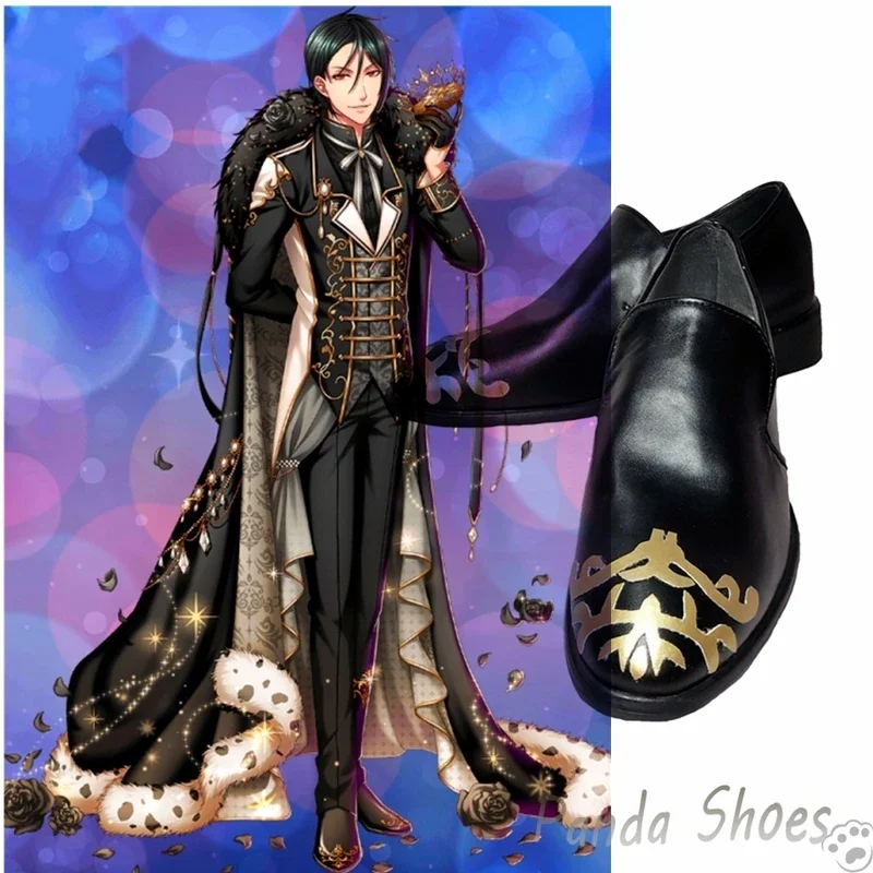 Black Butler Sebas Cosplay Shoes Anime Leather Black Boots Black Butler Sebas Cosplay Costume Prop Shoes for Halloween Party
Black Butler Sebas Cosplay Shoes Anime Leather Black Boots Black Butler Sebas Cosplay Costume Prop Shoes for Halloween Party