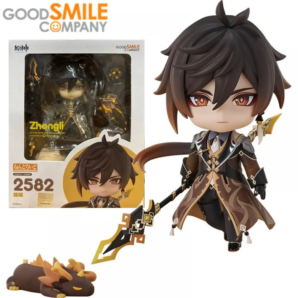 GSC Original Nendoroid 2582 Genshin Impact Zhongli Anime Action Figure Toys For Boys Girls Kids Children Birthday Gifts Model
GSC Original Nendoroid 2582 Genshin Impact Zhongli Anime Action Figure Toys For Boys Girls Kids Children Birthday Gifts Model